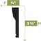 Ekena Millwork LWM97 - 3 1/2"H x 3/4"D x 144"L Casing Flexible Moulding CASFLWM97X144 - alternate 2